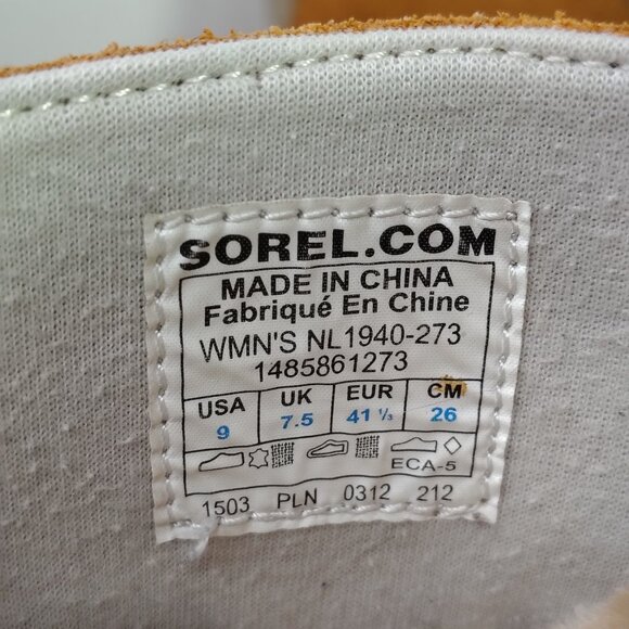 Sorel Joplin Boots Womens Size 9 Brown Leather Stitched Toe Moccasin Booties - Picture 2 of 11